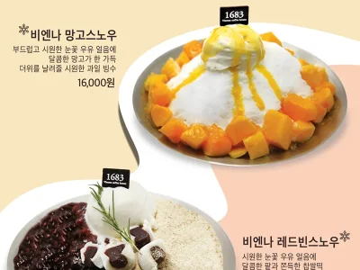 비엔나 아이스 스노우 출시