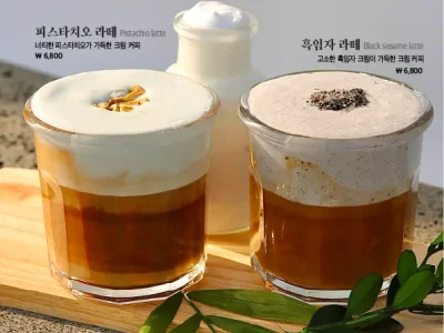 한컵의 예술, 비엔나커피하우스 크림라떼 출시