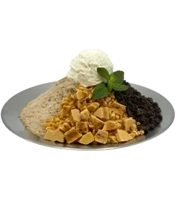 쿠키 & 달고나 빙수