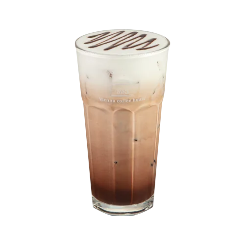 아이스 초콜릿 라떼